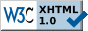 XHTML 1.0